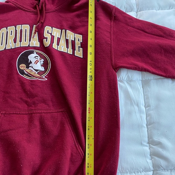 Florida State FSU Hooded Sweatshirt in Garnet - Picture 3 of 8